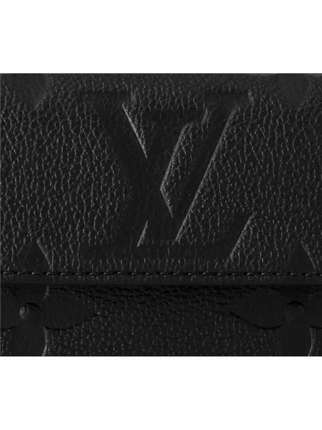 Women's Ivy Monogram Empreinte Chain Shoulder Bag Black - LOUIS VUITTON - BALAAN 7