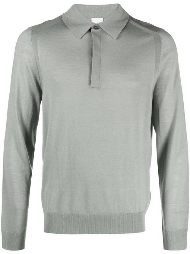 Polo Collar Merino Sweater M1R570XM02093 - PAUL SMITH - BALAAN 2