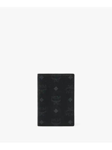 Ottomar Visetos Passport Wallet Black - MCM - BALAAN 1