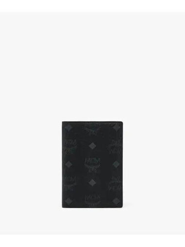 Ottomar Visetos Passport Wallet Black - MCM - BALAAN 1