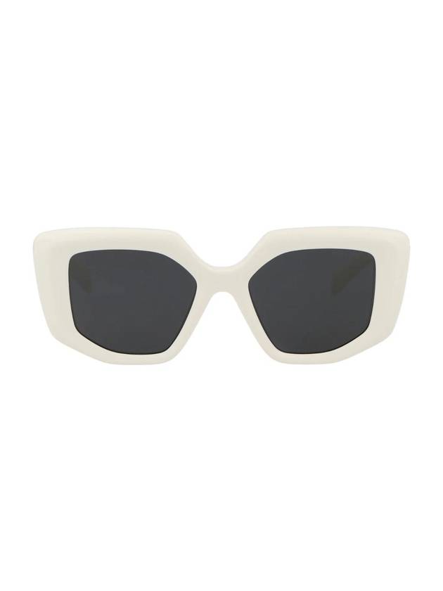 Eyewear Cat Eye Sunglasses Gray White - PRADA - BALAAN 1