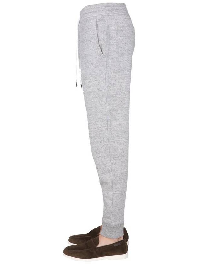 Cotton Jogger Track Pants Grey - TOM FORD - BALAAN 4