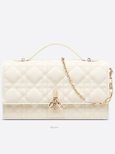 Miss Cannage Lambskin Mini Bag Latte - DIOR - BALAAN 2