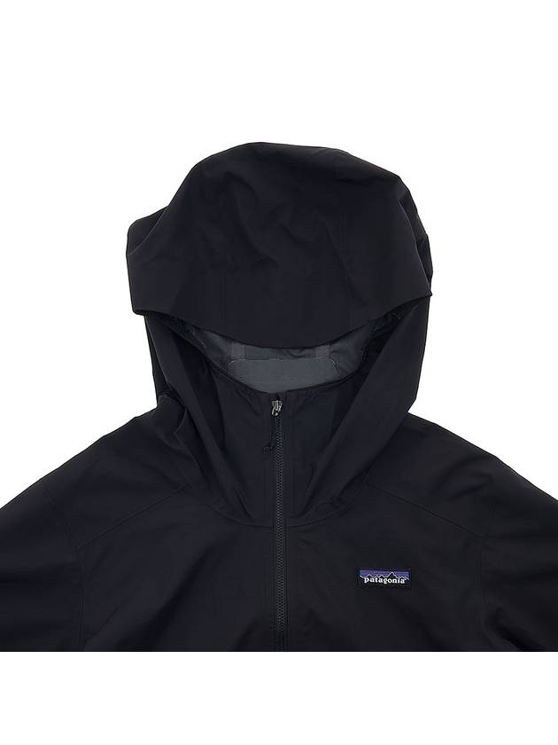 Recycle Logo Zip-up Jacket Black - PATAGONIA - BALAAN 4