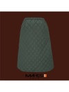 Skirt Shorts Orange Label Quilted Padded Wrap Long Skirt GKW9222 - MAHES - BALAAN 2