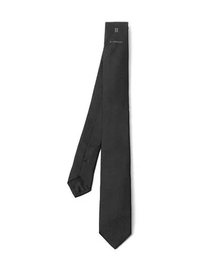 4G Silk Tie Black - GIVENCHY - BALAAN 2