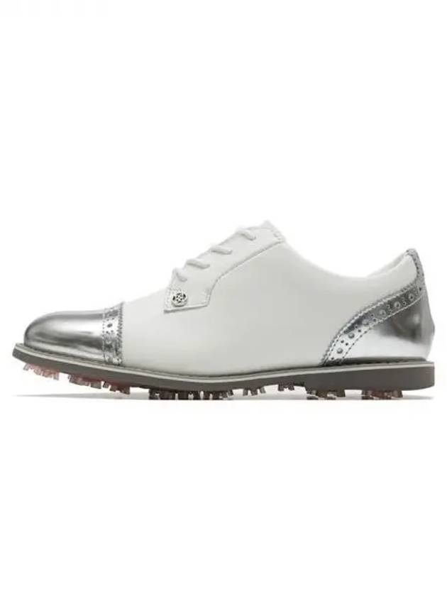 Women's Gallivator Cap Toe Spikelees Snow Sharkskin - G/FORE - BALAAN 2