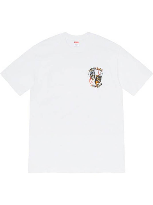 Mask T Shirt White Supreme Laugh Now Tee - SUPREME - BALAAN 2