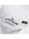 Pique Stretch Cotton Short Sleeve Polo Shirt White - STONE ISLAND - BALAAN 4