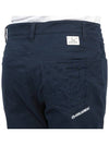 Men's Dialogue Slim Cotton Blend Pants Navy - HORN GARMENT - BALAAN 11