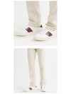 Bannister Leather Low Top Sneakers White Brown - TOM FORD - BALAAN 7