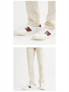 Bannister Leather Low Top Sneakers Brown White - TOM FORD - BALAAN 7