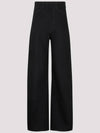 High Waist Curved Jeans Black - LEMAIRE - BALAAN 2