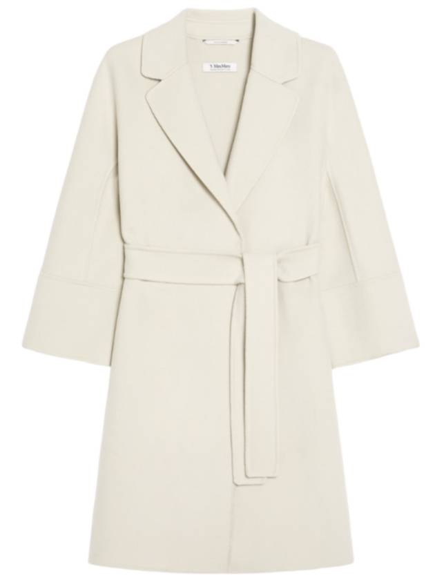 Arona short double face wool single coat natural - S MAX MARA - BALAAN 1