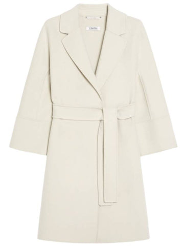 Arona short double face wool single coat natural - S MAX MARA - BALAAN 1