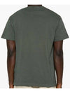 Organic Cotton Short Sleeve T-Shirt Sage Green - STONE ISLAND - BALAAN 5