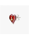 Petra Stud Earrings Red - VIVIENNE WESTWOOD - BALAAN 4