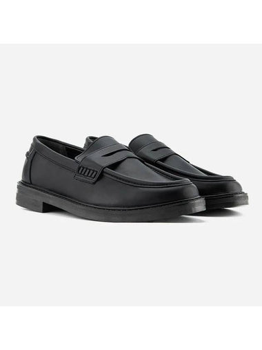 F02 Nilzen Penny Loafers Matte Black - BSQT - BALAAN 1