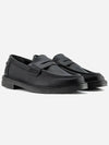 F02 Nilzen Penny Loafers Matte Black - BSQT - BALAAN 2