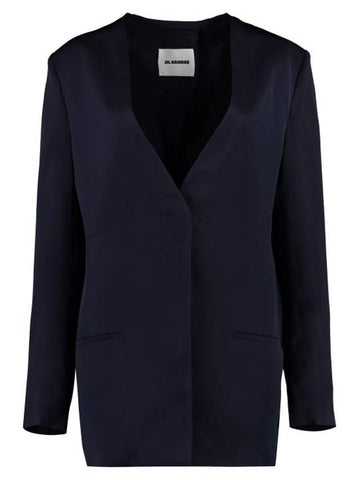 Jacket J02BN0120J65090 400 blue - JIL SANDER - BALAAN 1