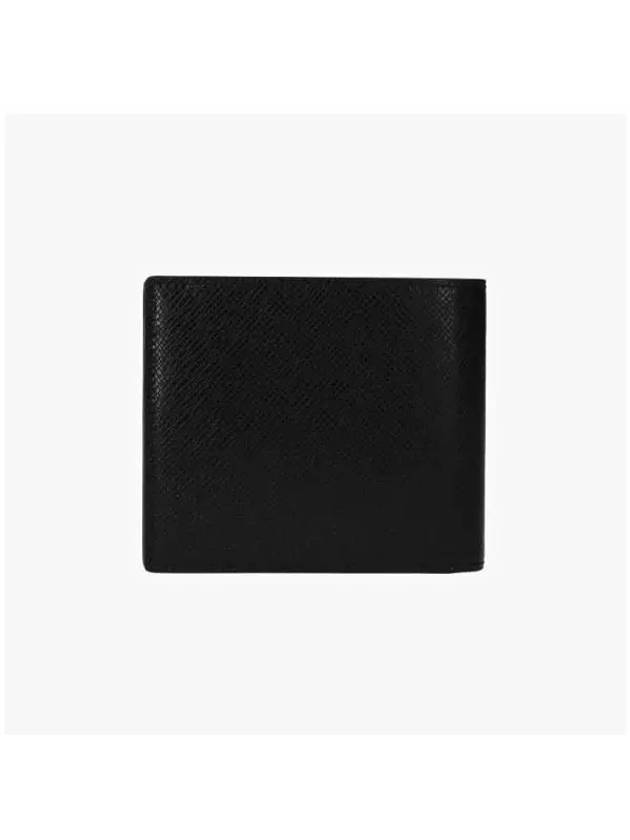 East West Coating Leather Half Wallet Black - SAINT LAURENT - BALAAN 5