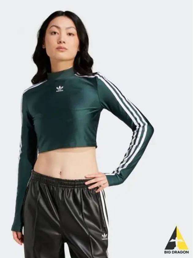 3 Stripe Crop Long Sleeve MINGRE - ADIDAS - BALAAN 1