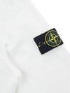 Wappen Patch Crew Neck Sweatshirt White - STONE ISLAND - BALAAN 3