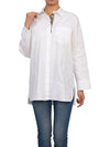 Sylvie Long Sleeve Shirt White - MAX MARA - BALAAN 8