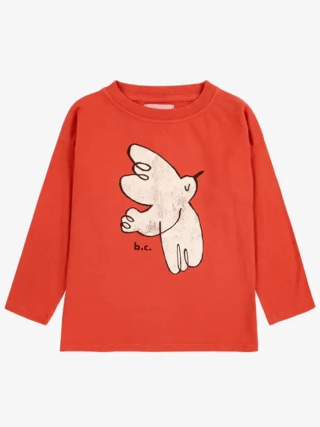 Freedom Bird Long Sleeve T Shirt B224AC013 Italian Kids - BOBO CHOSES - BALAAN 2