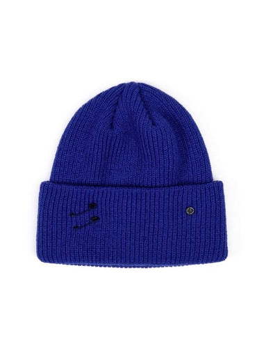 Signature Custom Long Beanie Blue - BLACKBLOND - BALAAN 1