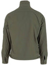 Tylon L Zipper Long Sleeve Shirt Green - CP COMPANY - BALAAN 3