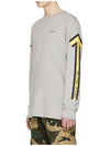 Men's Arrow Print Long Sleeve T-Shirt Gray - OFF WHITE - BALAAN 6