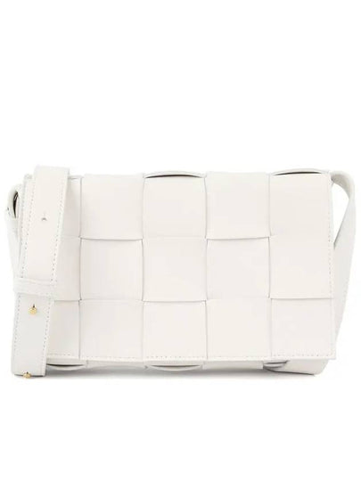 Intrecciato Cassette Cross Bag White - BOTTEGA VENETA - BALAAN 2