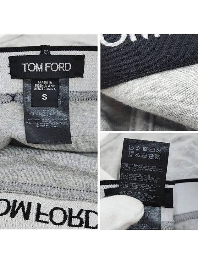 Logo Banding Panties Grey - TOM FORD - BALAAN 4