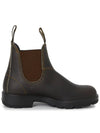 Original 500 Chelsea Boots BROWN Unisex - BLUNDSTONE - BALAAN 4