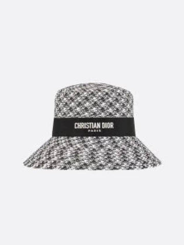 42PDP924G180 920 DBobby Houndstooth Bucket Hat - DIOR - BALAAN 1