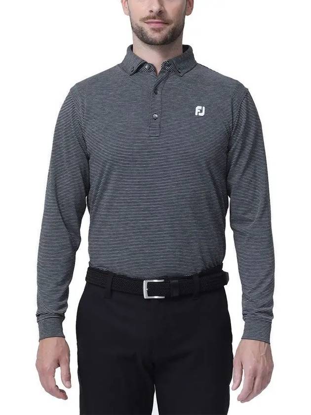 Golf Wear Men s Long Sleeve T Shirt Striped - FOOTJOY - BALAAN 2