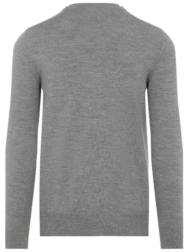 Men's Lyle True Merino Knit Top Grey - J.LINDEBERG - BALAAN 3