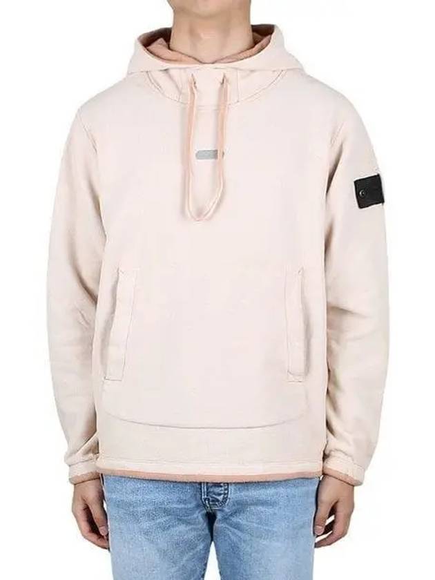 Shadow Project Graphic Hoodie Beige - STONE ISLAND - BALAAN 2