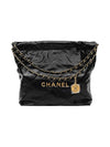 22 Shiny Calfskin Small Shoulder Bag Black - CHANEL - BALAAN 2