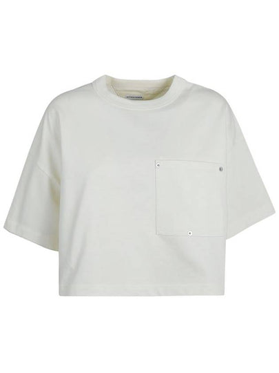 Crew Neck Pocket Short Sleeve T-Shirt White - BOTTEGA VENETA - BALAAN 2