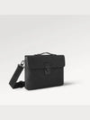 S Lock Monogram Brief Case Black - LOUIS VUITTON - BALAAN 3