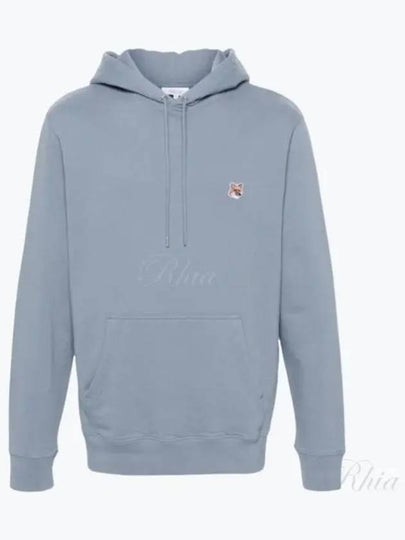 Fox Head Patch Regular Hoodie Light Blue - MAISON KITSUNE - BALAAN 2