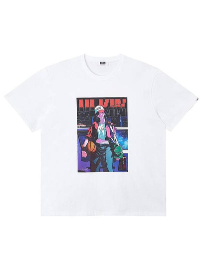 Artist Night Short Sleeve T-Shirt White - ULKIN - BALAAN 2