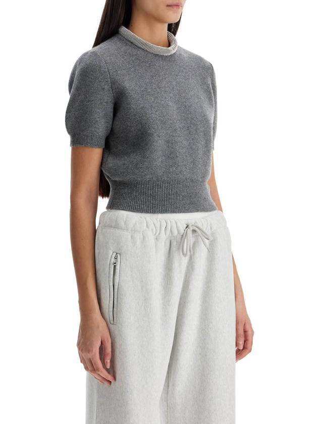 short-sleeved pullover with rh - ALEXANDER WANG - BALAAN 2