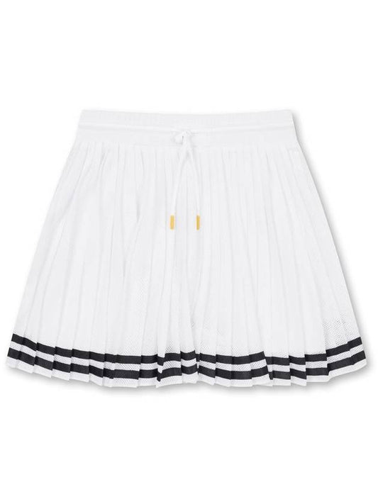 Mesh Pleats Skirt (for Women) - GOLDEN BEAR - BALAAN 1