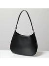 Cleo Brushed Flap Shoulder Bag Black - PRADA - BALAAN 5