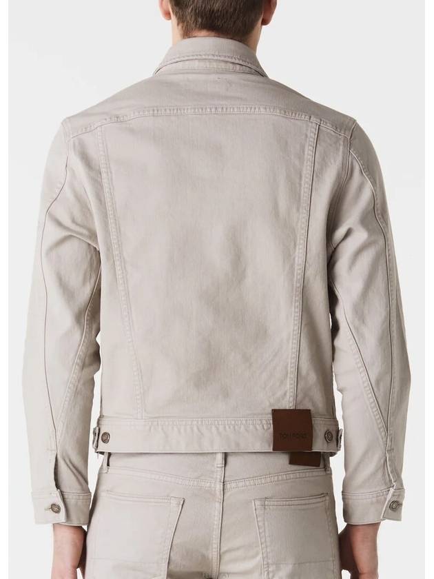 Cotton Jacket Grey - TOM FORD - BALAAN 3