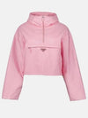 Re-Nylon Blouson Jacket Pink - PRADA - BALAAN 2