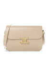 Classic Triomphe Medium Gold Shiny Calfskin Shoulder Bag Nude - CELINE - BALAAN 1